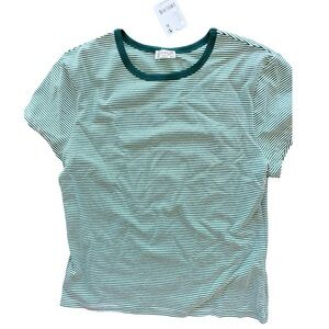 Free People "Intimately Yours," Morning Pages Baby Tee Size L NWT